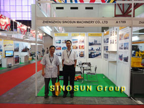 SINOSUN at Conbuild Mining 2012