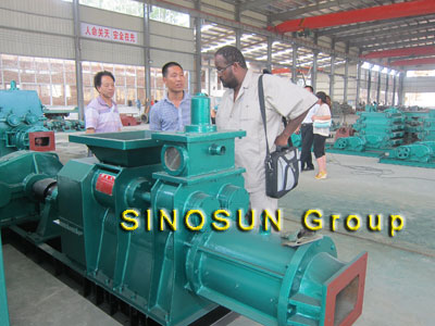 client visited block making machine workshop