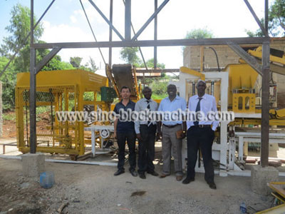 Concrete Block Making Machine in Kenya